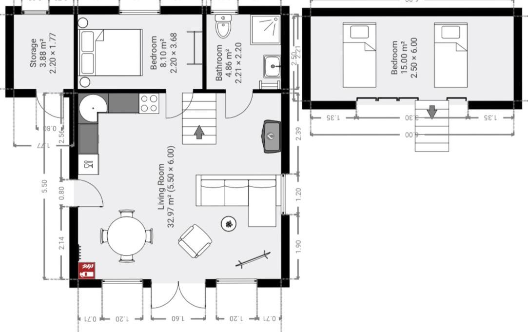 Chalet Met Loft - Vakantiepark De Schreiershoek Dokkum Exterior foto